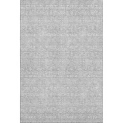 Premium Machine Washable Mayfield AMF703 Silver 3' x 5' Rug