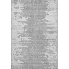 Premium Machine Washable Mayfield AMF705 Silver 3' x 5' Rug