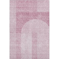 Premium Machine Washable Mayfield AMF711 Blush 3' x 5' Rug