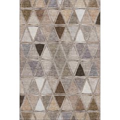 Premium Machine Washable Mayfield AMF722 Brown 3' x 5' Rug