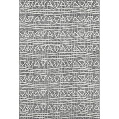 Premium Machine Washable Mayfield AMF730 Charcoal 3' x 5' Rug