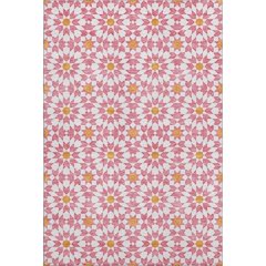 Premium Machine Washable Mayfield AMF734 Pink 3' x 5' Rug