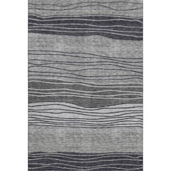Premium Machine Washable Mayfield AMF735 Gray 3' x 5' Rug
