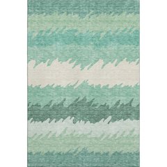 Premium Machine Washable Mayfield AMF736 Sage 3' x 5' Rug