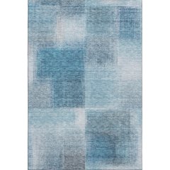 Premium Machine Washable Mayfield AMF742 Denim 3' x 5' Rug