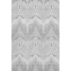 Premium Machine Washable Mayfield AMF743 Silver 3' x 5' Rug