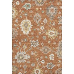 Premium Machine Washable Mayfield AMF753 Paprika 3' x 5' Rug