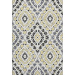 Premium Machine Washable Mayfield AMF761 Gray 3' x 5' Rug