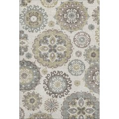 Premium Machine Washable Mayfield AMF763 Beige 3' x 5' Rug