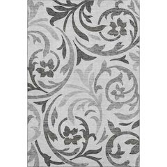 Premium Machine Washable Mayfield AMF764 Gray 3' x 5' Rug