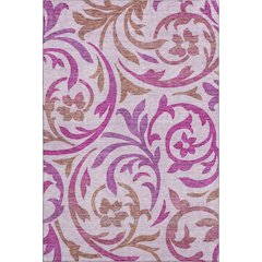 Premium Machine Washable Mayfield AMF764 Lavender 3' x 5' Rug