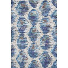 Premium Machine Washable Mayfield AMF767 Blue 3' x 5' Rug