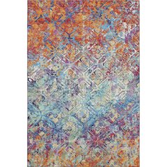Premium Machine Washable Mayfield AMF768 Copper 3' x 5' Rug