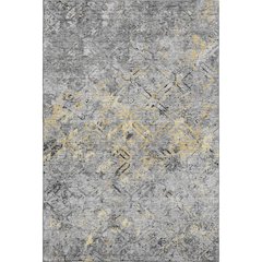 Premium Machine Washable Mayfield AMF768 Gray 3' x 5' Rug
