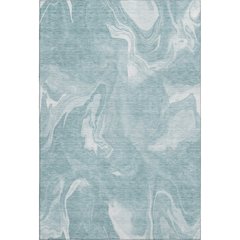 Premium Machine Washable Mayfield AMF802 Teal 3' x 5' Rug