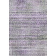 Premium Machine Washable Mayfield AMF819 Purple 3' x 5' Rug