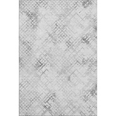 Premium Machine Washable Mayfield AMF824 Gray 3' x 5' Rug