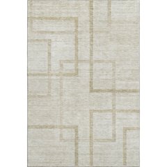 Premium Machine Washable Mayfield AMF827 Beige 3' x 5' Rug