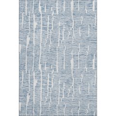Premium Machine Washable Mayfield AMF830 Blue 3' x 5' Rug