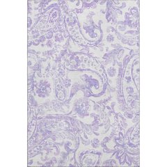 Premium Machine Washable Mayfield AMF835 Lavender 3' x 5' Rug