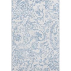 Premium Machine Washable Mayfield AMF835 Sky 3' x 5' Rug