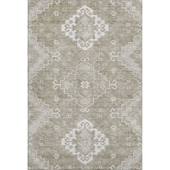 Premium Machine Washable Mayfield AMF847 Taupe 3' x 5' Rug
