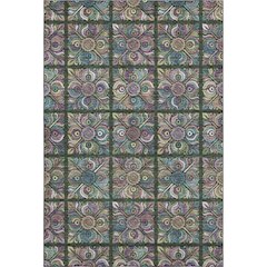 Premium Machine Washable Mayfield AMF852 Fern 3' x 5' Rug