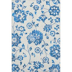 Premium Machine Washable Mayfield AMF856 White 3' x 5' Rug