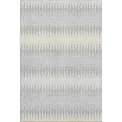 Premium Machine Washable Mayfield AMF867 Silver 3' x 5' Rug
