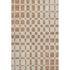 Premium Machine Washable Mayfield AMF871 Terracotta 3' x 5' Rug