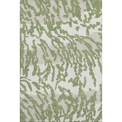 Premium Machine Washable Mayfield AMF873 Green 3' x 5' Rug