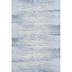 Premium Machine Washable Mayfield AMF888 Sky 3' x 5' Rug