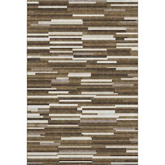 Premium Machine Washable Mayfield AMF894 Brown 3' x 5' Rug