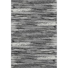 Premium Machine Washable Mayfield AMF896 Black 3' x 5' Rug
