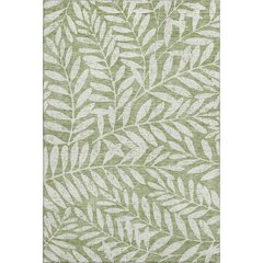 Premium Machine Washable Mayfield AMF899 Green 3' x 5' Rug