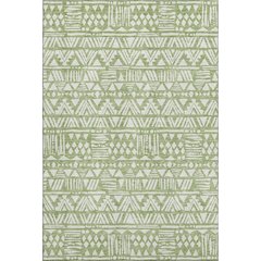 Premium Machine Washable Mayfield AMF907 Green 3' x 5' Rug