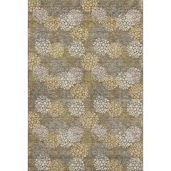 Premium Machine Washable Mayfield AMF908 Brown 3' x 5' Rug