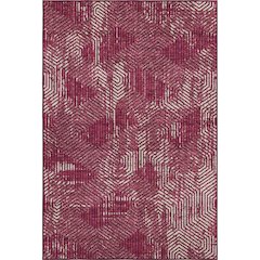 Premium Machine Washable Mayfield AMF912 Burgundy 3' x 5' Rug