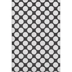 Premium Machine Washable Mayfield AMF921 Black 3' x 5' Rug
