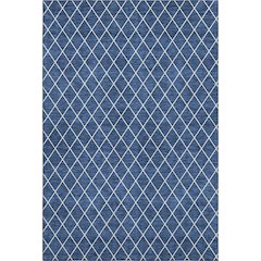 Premium Machine Washable Mayfield AMF932 Navy 3' x 5' Rug
