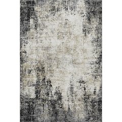 Premium Machine Washable Mayfield AMF940 Black 3' x 5' Rug