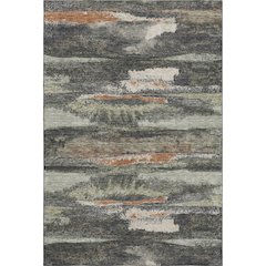 Premium Machine Washable Mayfield AMF942 Charcoal 3' x 5' Rug