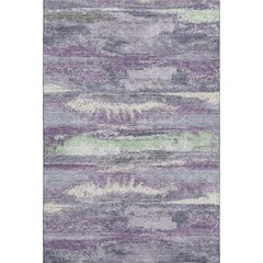 Premium Machine Washable Mayfield AMF942 Purple 3' x 5' Rug