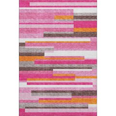 Premium Machine Washable Mayfield AMF956 Blush 3' x 5' Rug