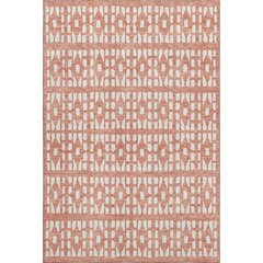 Premium Machine Washable Mayfield AMF963 Salmon 3' x 5' Rug