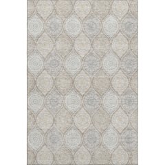 Premium Machine Washable Mayfield AMF976 Taupe 3' x 5' Rug