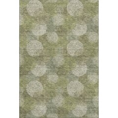 Premium Machine Washable Mayfield AMF977 Green 3' x 5' Rug
