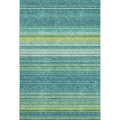 Premium Machine Washable Mayfield AMF979 Teal 3' x 5' Rug