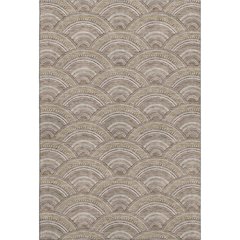 Premium Machine Washable Mayfield AMF984 Brown 3' x 5' Rug