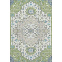 Premium Machine Washable Mayfield AMF985 Aloe 3' x 5' Rug